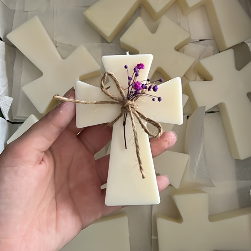 Soap Making Diy Kit - Moule en Silicone, croix de bénédiction,