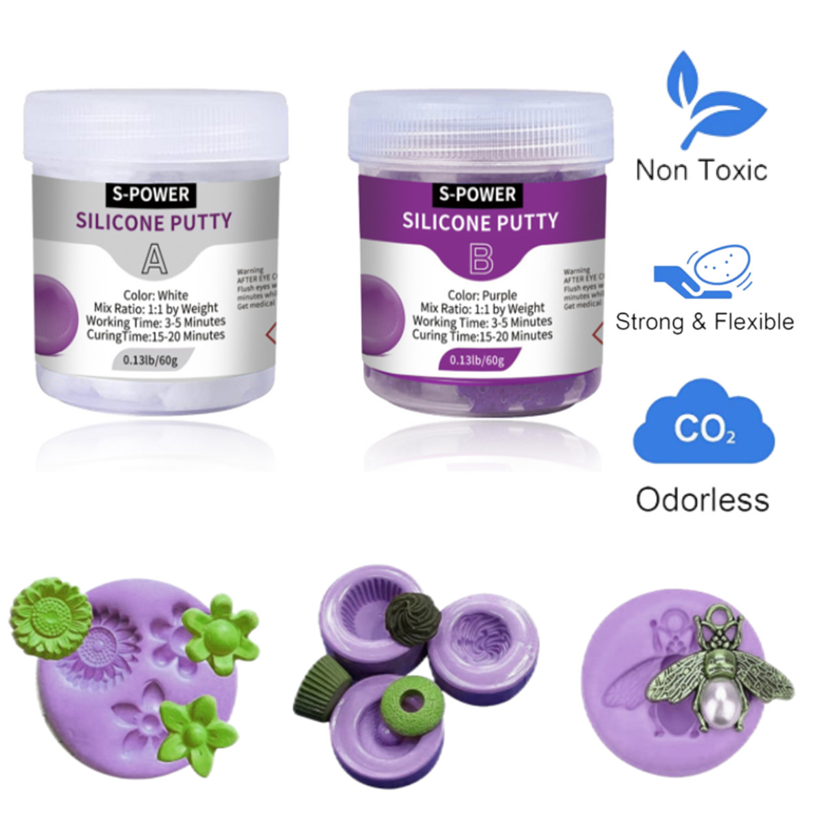 Kit de mastic de moulage en Si - Soap Making Kit For Beginners avis et prix